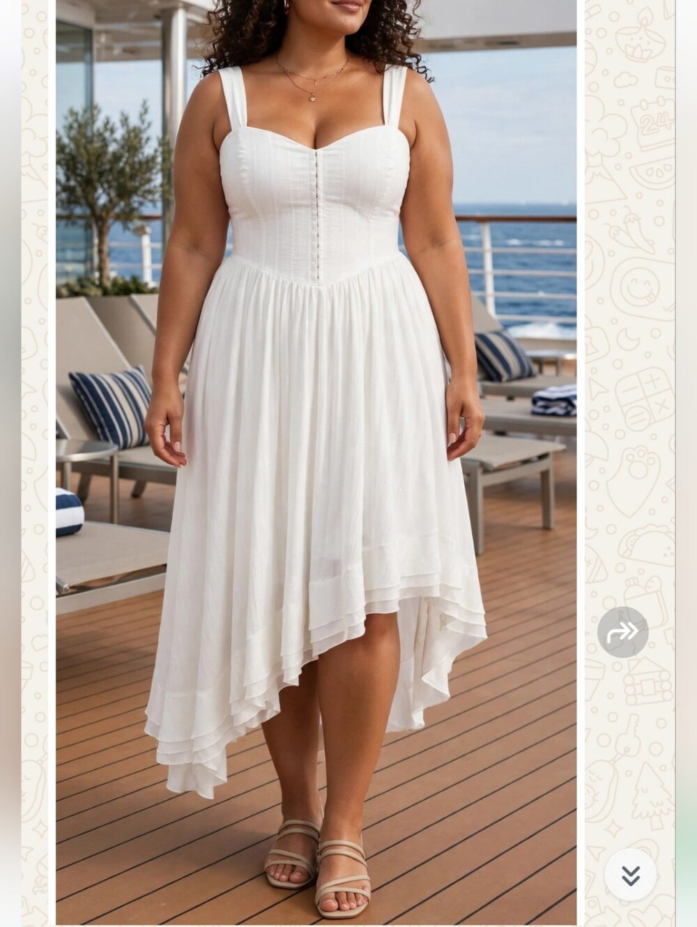Asymmetrical Dress , unique